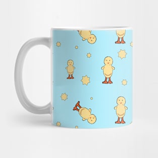 Ducks and Stars Pattern Mug